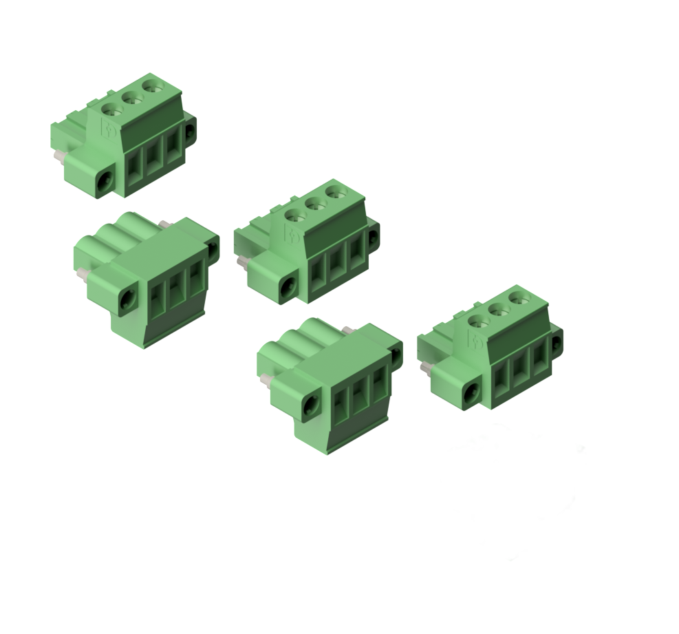 3-pin connector for NLC - set of 5 3-pin connector for NLC - set of 5